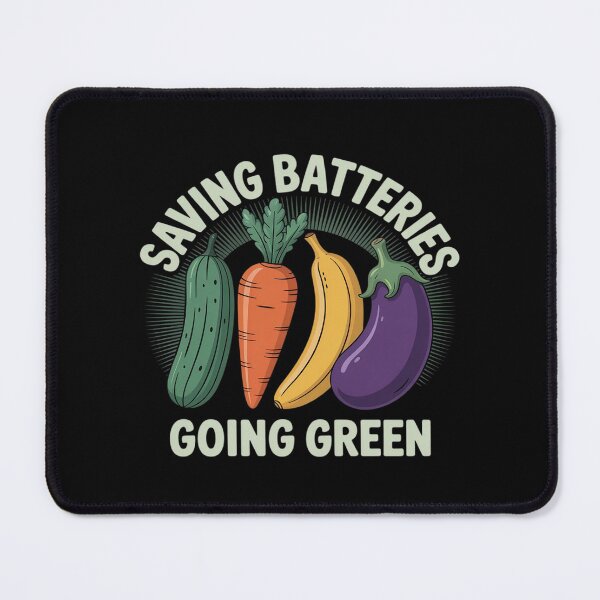 Item preview, Saving Batteries Going Green Funny Inappropriate designed and sold by HORIZBoutique.