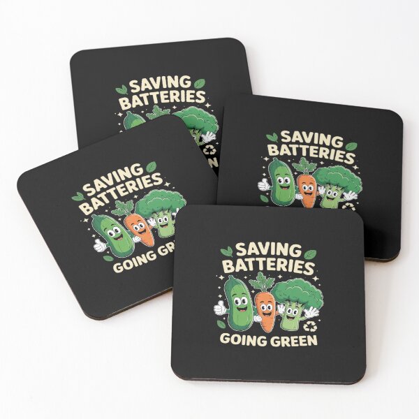 Item preview, Saving Batteries Going Green designed and sold by HORIZBoutique.