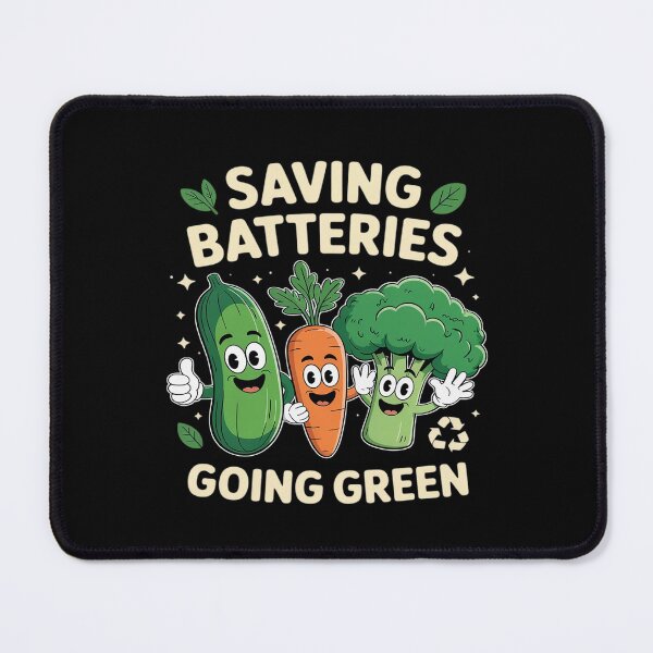 Item preview, Saving Batteries Going Green designed and sold by HORIZBoutique.