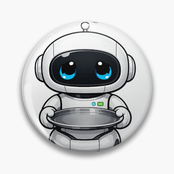 Item preview, Sorry Out of Emotional Support Cute Service Robot designed and sold by LongIslandDesgn.