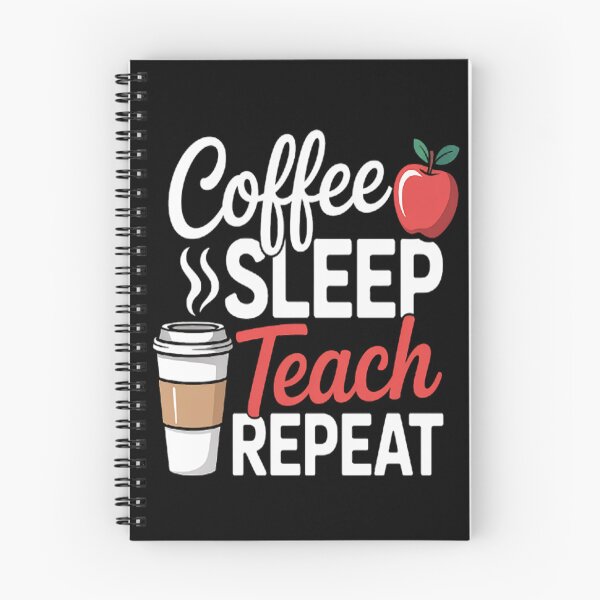 Item preview, Coffee Sleep Teach Repeat World Teacher's Day designed and sold by mandiana.