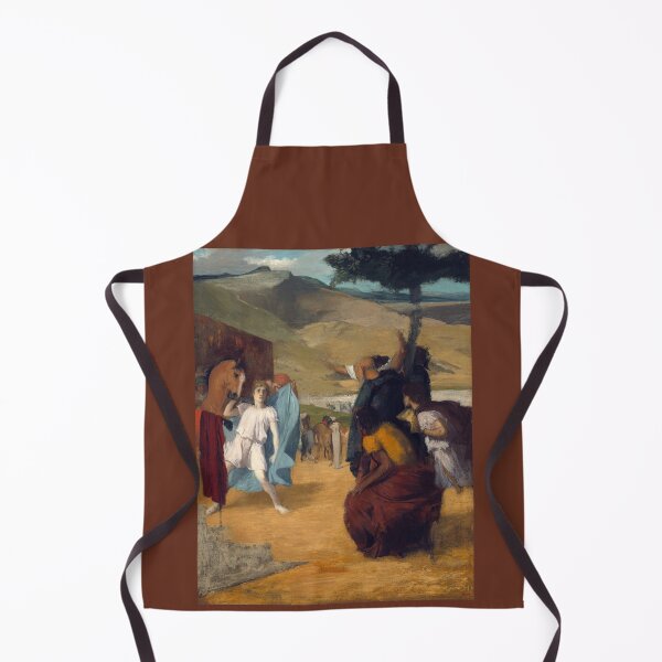 Item preview, Alexander and Bucephalus by Edgar Degas: Dramatic Classical Impressionist Poster designed and sold by artofuniverse.