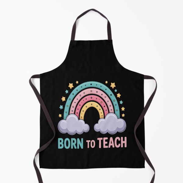 Item preview, Cute Born To Teach Boho Rainbow Teacher Back To School designed and sold by mandiana.