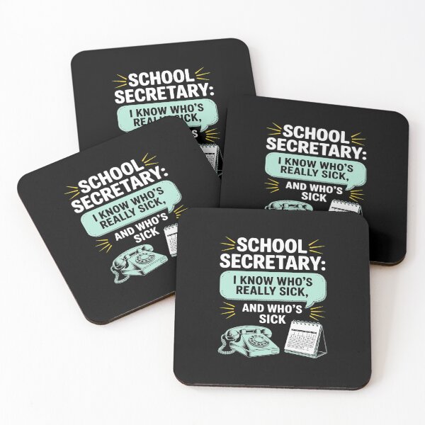 Item preview, School Secretary Girl Attendance Job Profession designed and sold by HORIZBoutique.