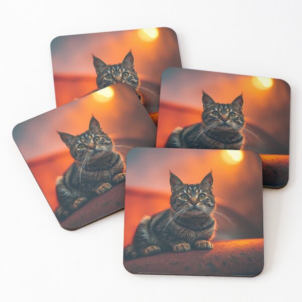 Item preview, Cat Resting Under Warm Light designed and sold by cuprum.