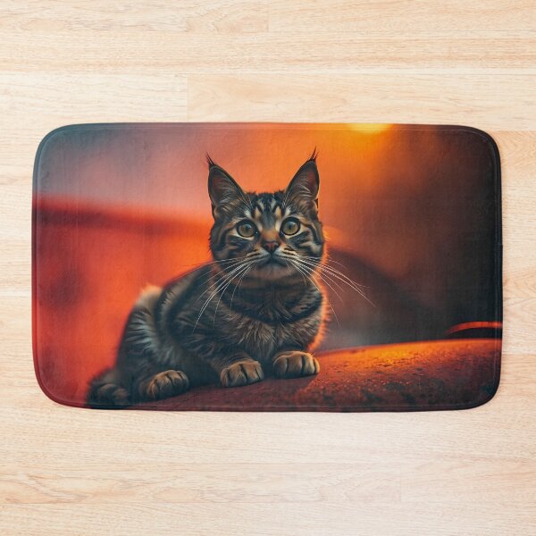 Item preview, Cat Resting Under Warm Light designed and sold by cuprum.