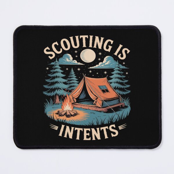 Item preview, Scouting is Intents Funny Scout Camper Camping designed and sold by HORIZBoutique.