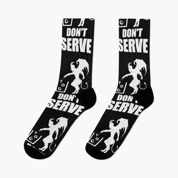 Item preview, Don't serve - white version designed and sold by Pintwich.