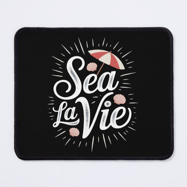 Item preview, Sea La Vie Funny Beach Pun Ocean Summer Lovers designed and sold by HORIZBoutique.