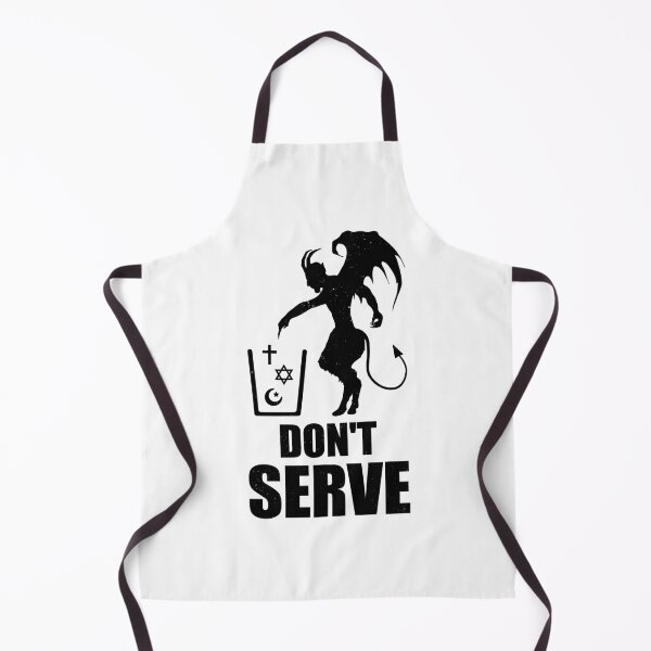 Item preview, Don't serve - black version designed and sold by Pintwich.