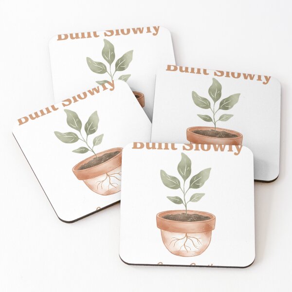 Item preview, Built Slowly, Grows Gently designed and sold by SlowBloomClub.
