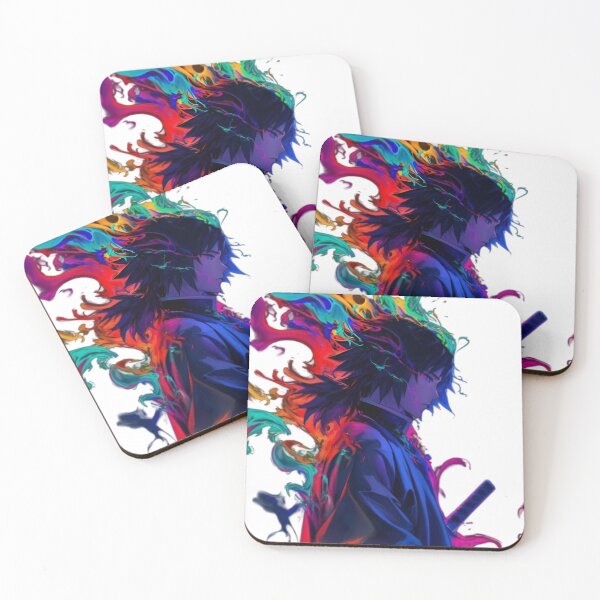 Item preview, Neon Flame Samurai – Vibrant Anime Warrior in Motion designed and sold by Dyan4.
