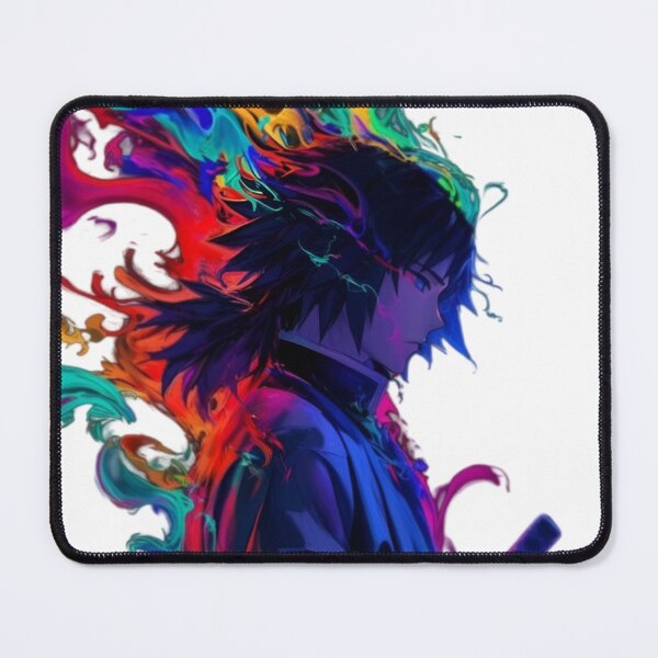 Item preview, Neon Flame Samurai – Vibrant Anime Warrior in Motion designed and sold by Dyan4.