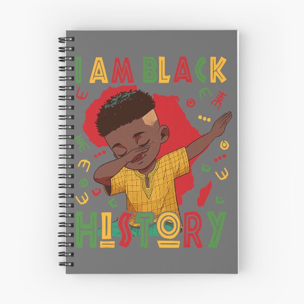 Item preview, I Am Black History Boy Black History Melanin Fist African Pride Kids designed and sold by KristineLi.