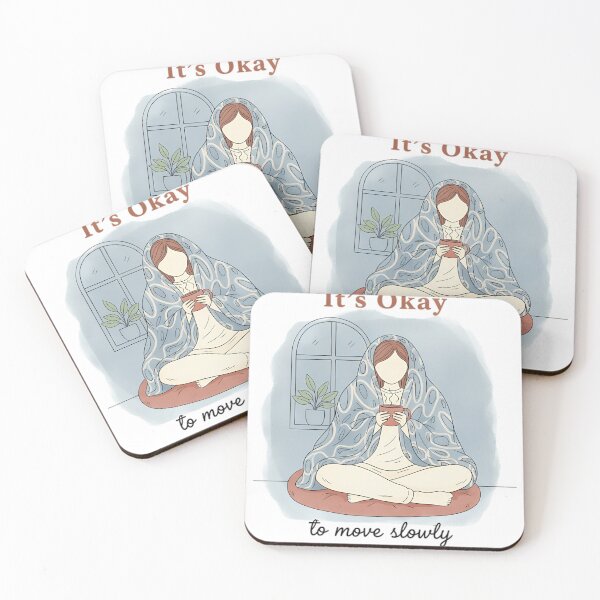 Item preview, It’s Okay to Move Slowly designed and sold by SlowBloomClub.