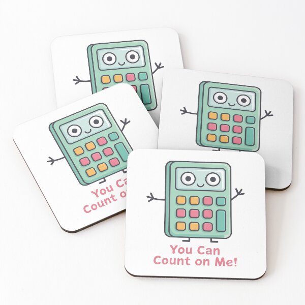 Item preview, You Can Count On Me Cute Calculator designed and sold by MonkiFlipp.