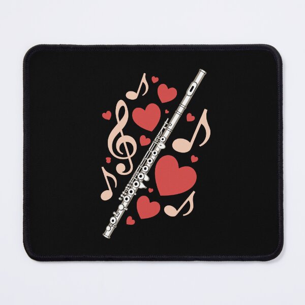 Item preview, Flute with Hearts and Notes designed and sold by jkrphoto.