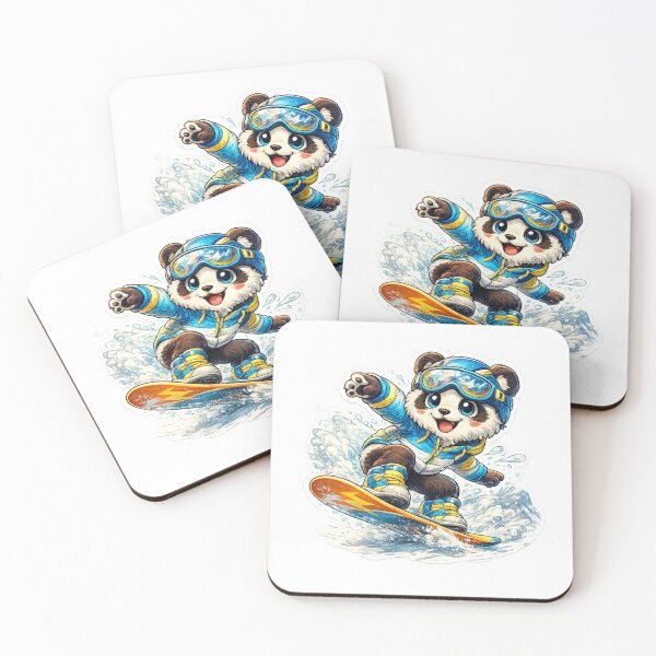Item preview, Panda Snowboarder - olympic games designed and sold by OndrejsDesign.