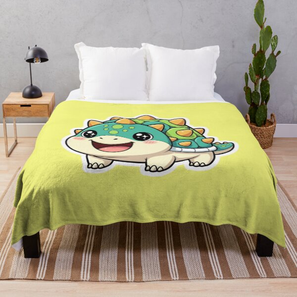 Item preview, Adorable Kawaii Baby Ankylosaurus Dinosaur Sticker for Kids and Dino Lovers designed and sold by bvdesignart.
