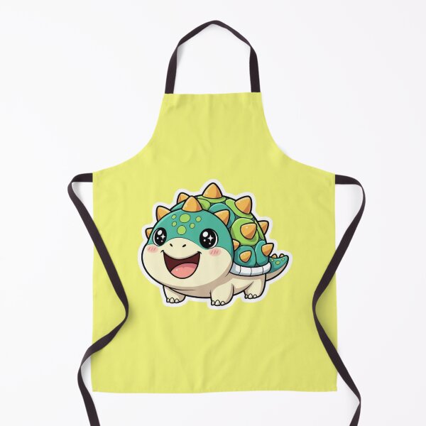 Item preview, Adorable Kawaii Baby Ankylosaurus Dinosaur Sticker for Kids and Dino Lovers designed and sold by bvdesignart.