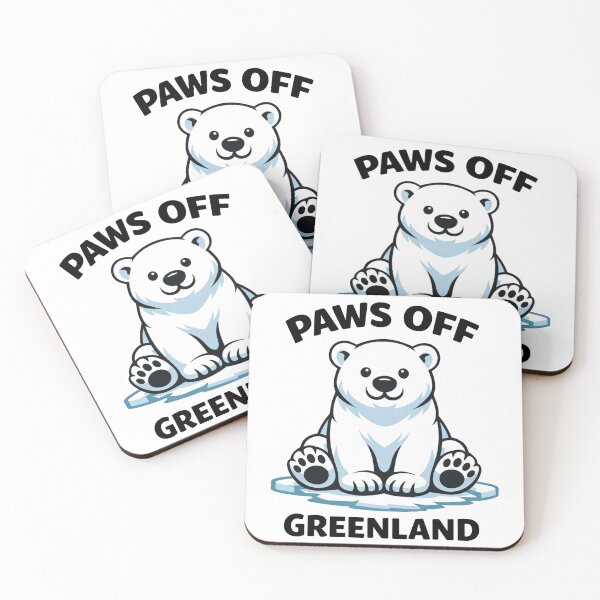 Item preview, Paws off Greenland designed and sold by WatercolourferS.