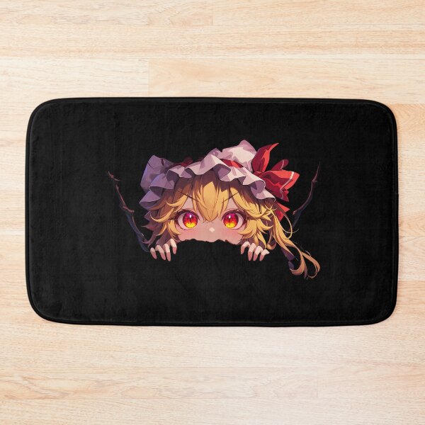 Item preview, Anime Flandre Scarlet Touhou Project Game Chibi Peeking Crimson Eyes Halloween designed and sold by TorbenKuhano.