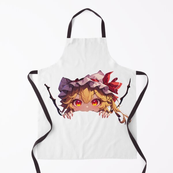 Item preview, Anime Flandre Scarlet Touhou Project Game Chibi Peeking Crimson Eyes Halloween designed and sold by TorbenKuhano.