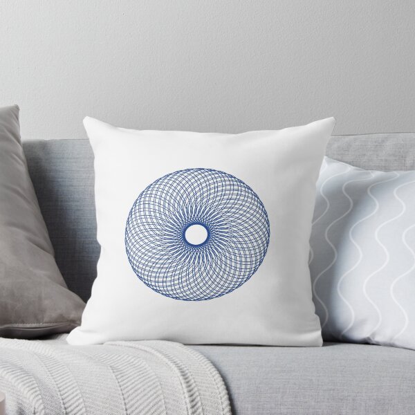 Item preview, Blue Color  Geometric Orbit designed and sold by Designfs.