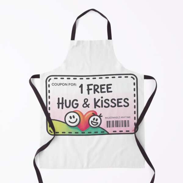 Item preview, Free Hug and Kisses Coupon Cute Design designed and sold by MonkiFlipp.