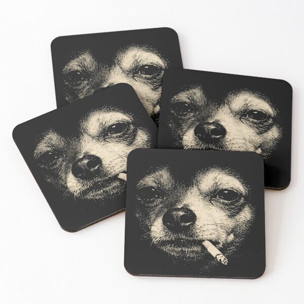 Item preview, Funny Smoking Chihuahua designed and sold by SanipepaVase.