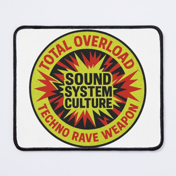 Item preview, Total Overload – Sound System Culture Techno Rave Design designed and sold by |TRSSHOP|.
