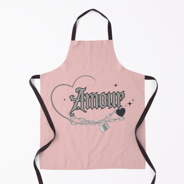 Item preview, Amour Gothic Heart with Silver Chains & Padlock - Y2K Aesthetic Streetwear designed and sold by AddyTae.