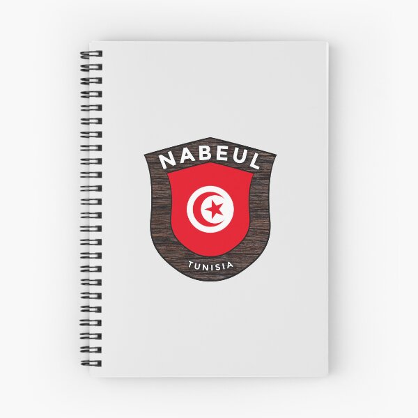Item preview, Nabeul Tunisia | Flag Shield Travel Emblem designed and sold by World Designs.