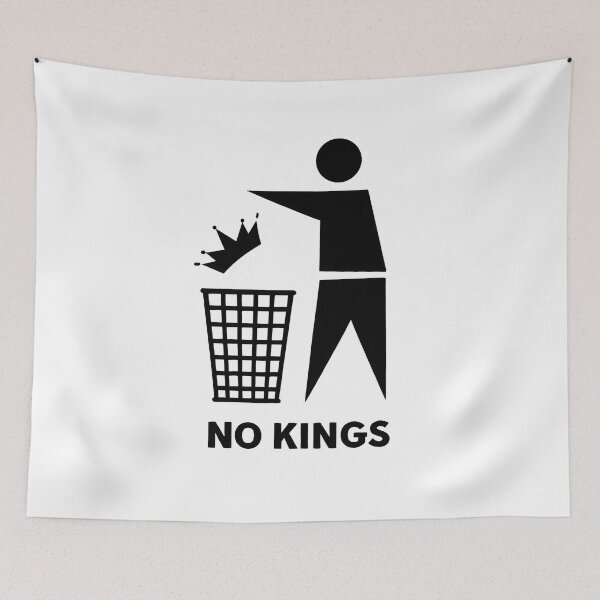 Item preview, No kings (black) designed and sold by obstinator.