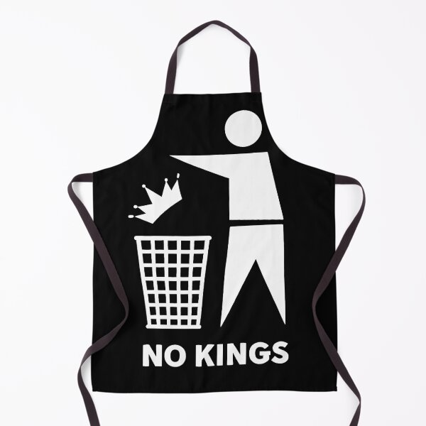 Item preview, No kings (white) designed and sold by obstinator.