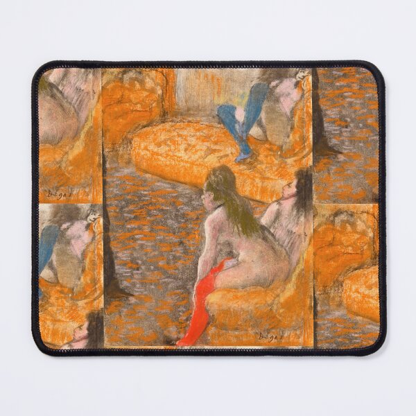 Item preview, Attente Dun Client by Edgar Degas: Intimate Impressionist Boudoir Poster designed and sold by artofuniverse.