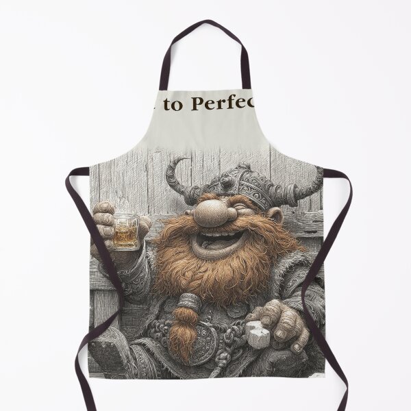 Item preview, Laughing Dwarf with Whiskey | Joyful Fantasy Art designed and sold by CodeDistilled.