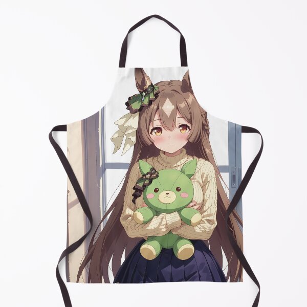 Item preview, Uma Satono Diamond Pretty Derby Anime Girl Cute Waifu Plush Doll Companion designed and sold by TorbenKuhano.