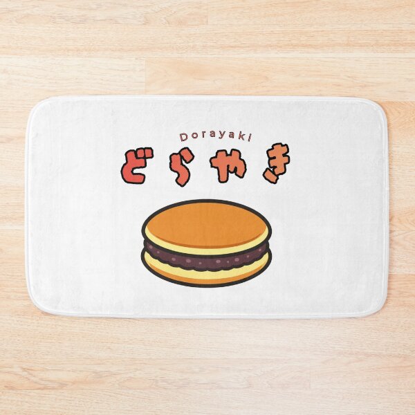 Item preview, Kawaii Dorayaki - Cute Japanese Red Bean Pancake Typography designed and sold by MINIMAL NIHONGO ART.