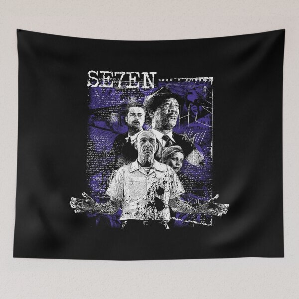 Item preview, Se7en – Dark Psychological Crime Thriller Movie Art designed and sold by itsevltoys.