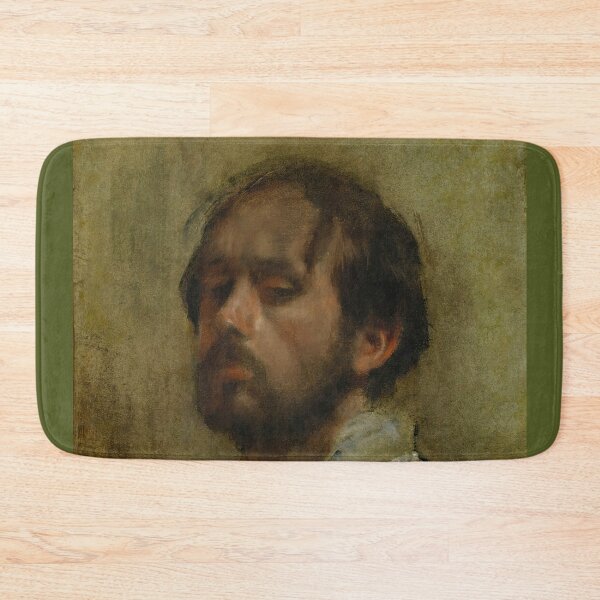 Item preview, Autoportrait by Edgar Degas: Introspective Impressionist Portrait Study Poster designed and sold by artofuniverse.