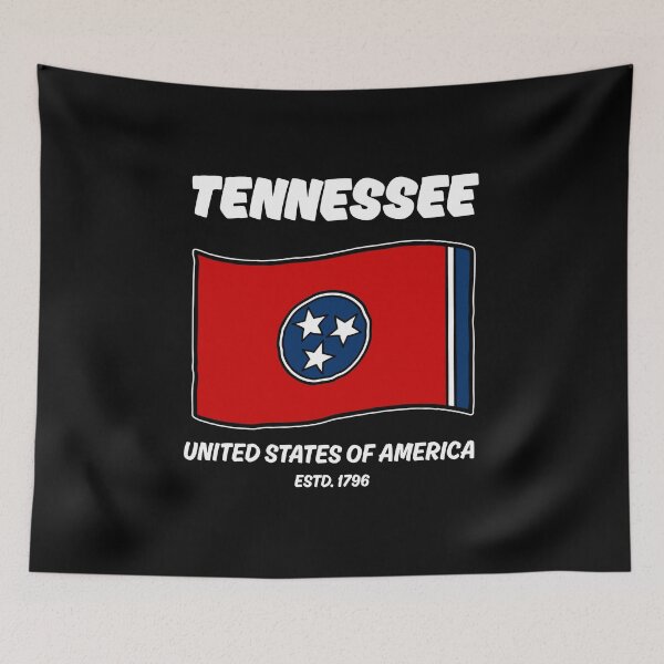 Item preview, Tennesse flag usa designed and sold by Peerless-Prime.