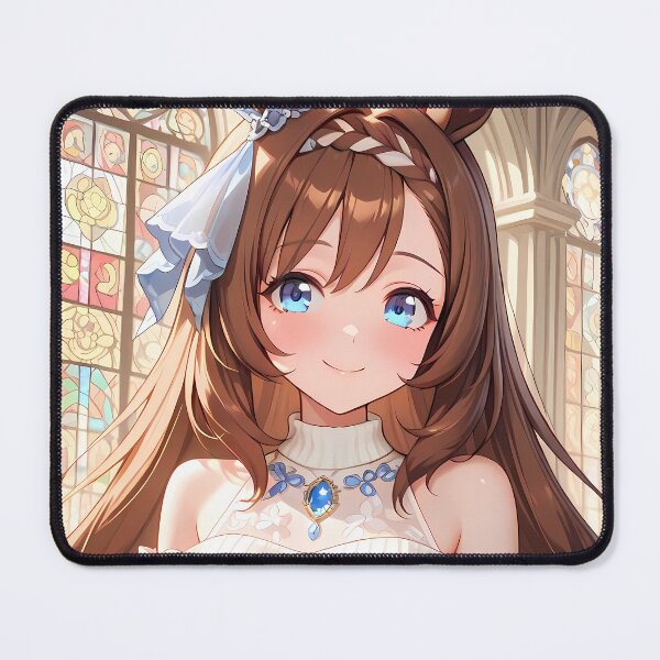 Item preview, Super Creek Uma Musume Pretty Derby Anime Girl Waifu Wedding Moment designed and sold by TorbenKuhano.