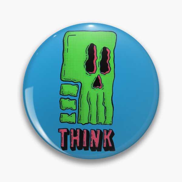 Item preview, Think Skull designed and sold by JuiceBoxJuice.