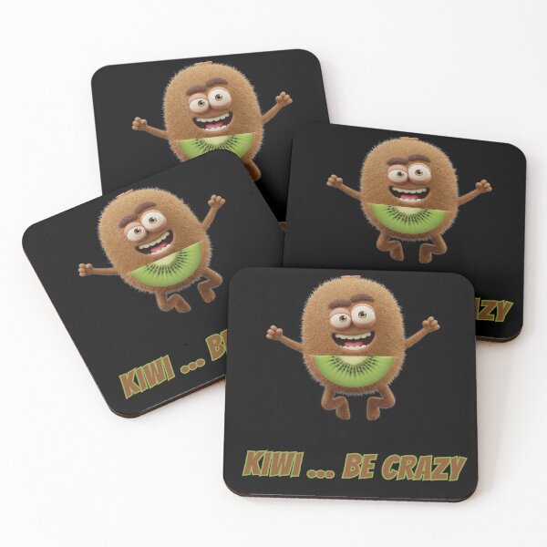 Item preview, Funny Kiwi Fruit - Kiwi Be Crazy Cartoon designed and sold by Anyshca.