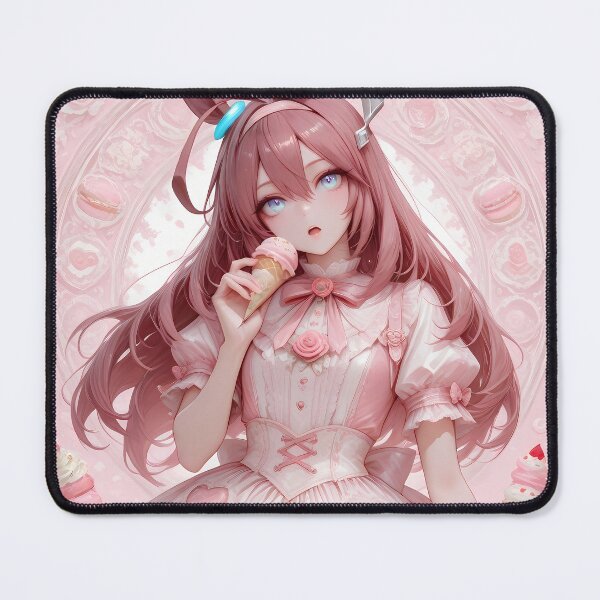 Item preview, Mihono Bourbon Sweet Lolita Pink Dress Uma Musume Pretty Derby designed and sold by TorbenKuhano.