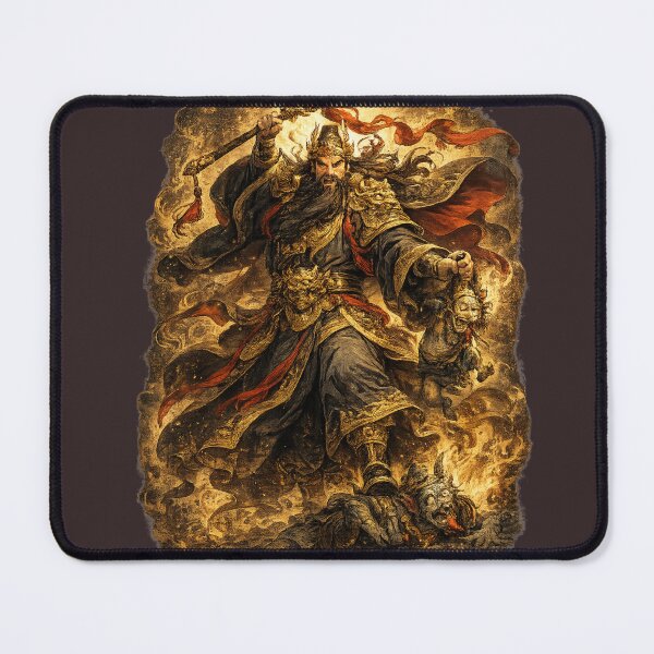 Item preview, Wrath of the Golden Warlord – Ancient Warrior of Power Victory & Conquest Illustration designed and sold by Sksticker991.
