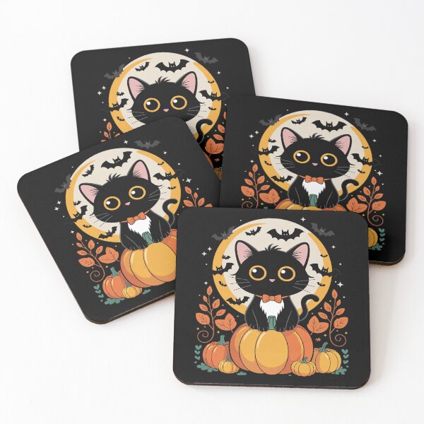 Item preview, Black Cat Pumpkin Halloween Costume Fall Autumn Season2 designed and sold by FadeOfThrone.