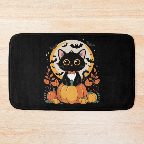 Item preview, Black Cat Pumpkin Halloween Costume Fall Autumn Season2 designed and sold by FadeOfThrone.