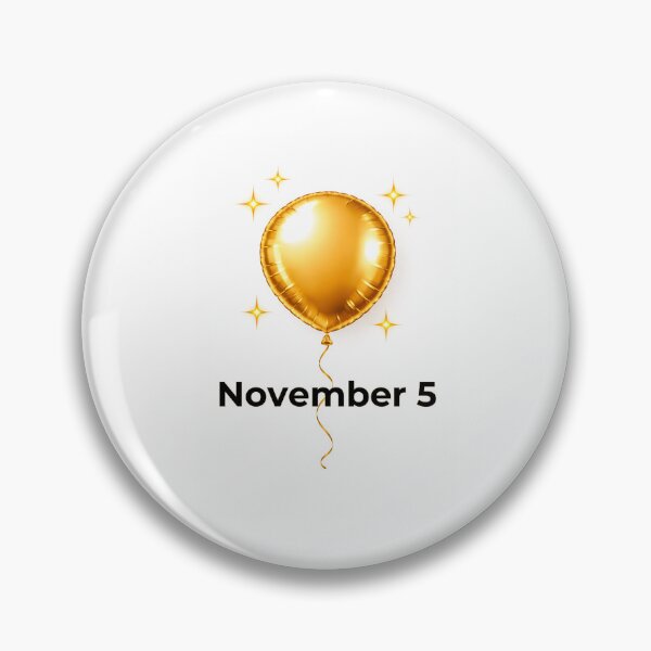 Item preview, Balloon - November 5 designed and sold by ariksworld.